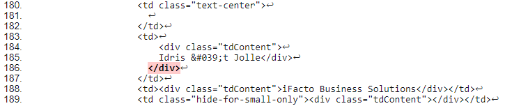 W3C validator showing orphan closing div tag error